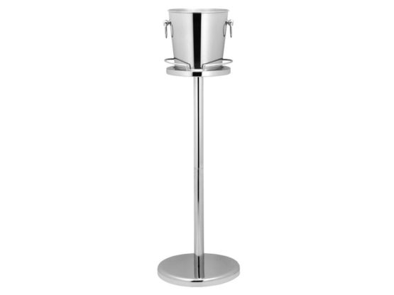 Leopold Vienna 260 x 680 mm Stainless Steel Stand for Champagne Cooler, Silver