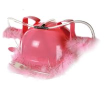 OOTB Drinking helmet, Pink Feather