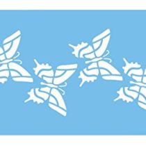JEM Butterflies Four Stencil, Blue