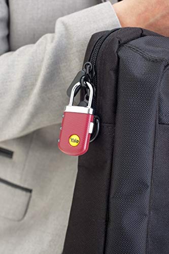 Yale - YP3/31/123/1B Gem Padlock - Burgundy - Image 3