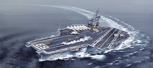 Italeri 510005522 1: 720 USS Kitty Hawk CV 63, F Black 4768AP | F.S. 37038, F Medium Gray 4746AP | F.S. 36270 - Image 2