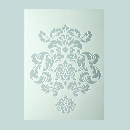 Efco 9320706 Stencil Ornaments / 2 Designs DIN A 5, 21 x 15 x 1 cm, Transparent