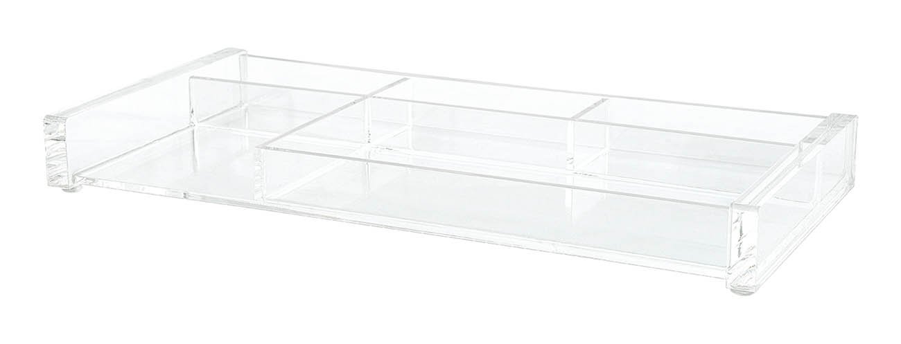 Wedo Cristallic Multipot - Office Stationery Container - Acrylic - Transparent, 1 Stück (1er Pack)