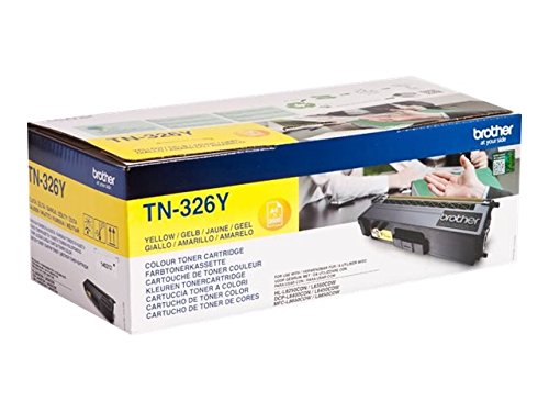 Brother TN-326Y Toner Cartridge, Yellow, Single Pack, High Yield, Includes 1 x Toner Cartridge - Image 3