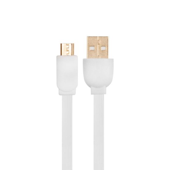 Arkas MBFL10 Micro-USB Cable - White - Image 2