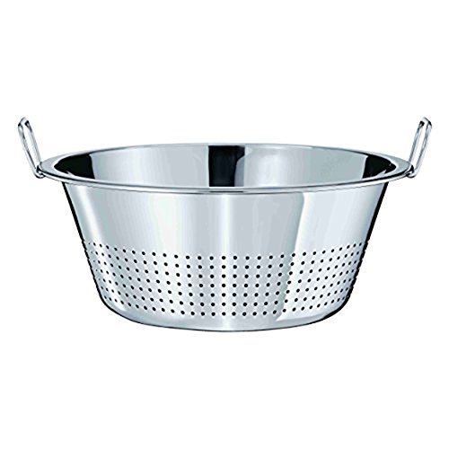 Rosle Colander with Beaded Edge, 40 cm,Stainless Steel, Silver Colours