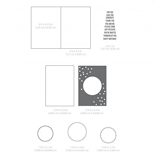 Little B Confetti Cutting Dies, Grey - Image 3