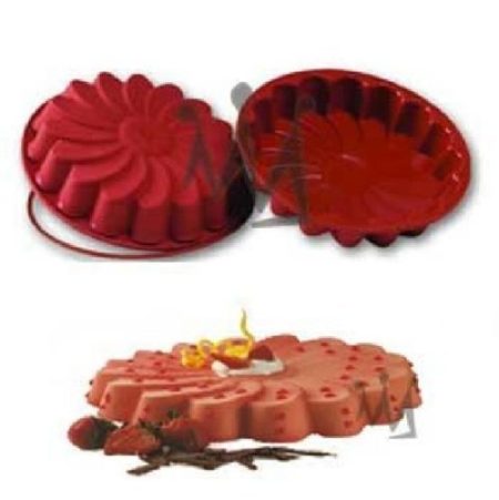 Silikomart Silicone Mould Flower, Terracotta - Image 2