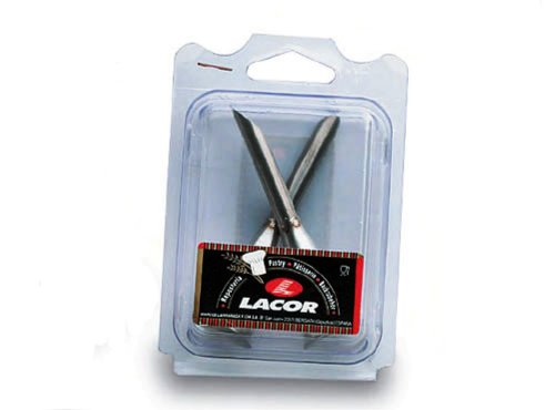Lacor-68992-2 BISMARK Pastry Tubes Set, White