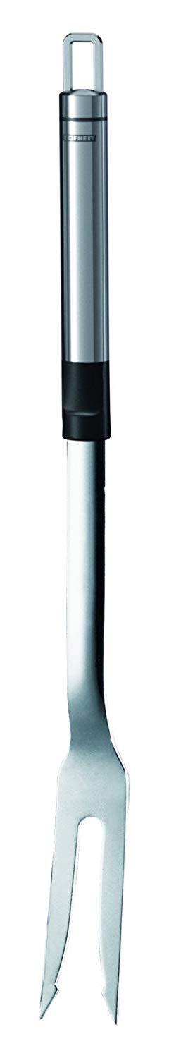Leifheit Stainless Steel Proline Meat Fork with Hanging Loop, 3029, 38 x 7 x 5 cm