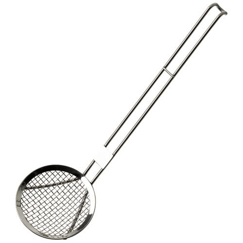 Lacor-67412-MESH Skimmer 12 CMS. ST/Steel 18/10, Silver