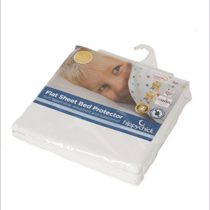 Hippychick Cotton Flat Mattress Protector - Cot 75x100
