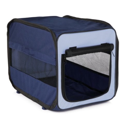 TRIXIE Dog Box Twister, Size S: 45 x 45 x 64 cm, Pop-Up Travel Crate for Indoor and Outdoor Use