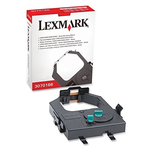 Lexmark Blk SY Re-ink Ribbon 3070166, Black, 2" x 4" - Image 2