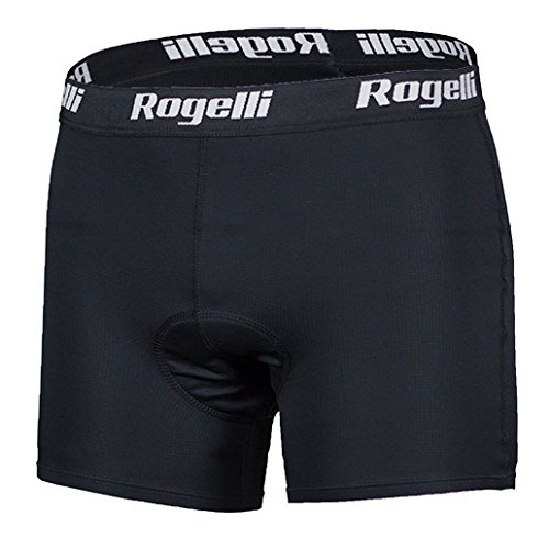 Rogelli Men's Cycling Boxer Shorts - Black, X-Large, XL