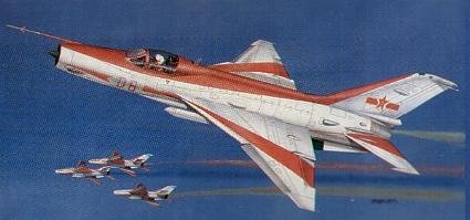 Trumpeter 1:32 - Chinese F-7EB, Various