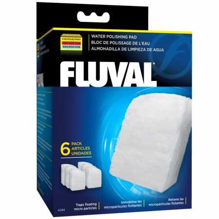 Fluval 306/7 and 406/7 Filter Water Polishing Pad, 306/307/406/407, weiß