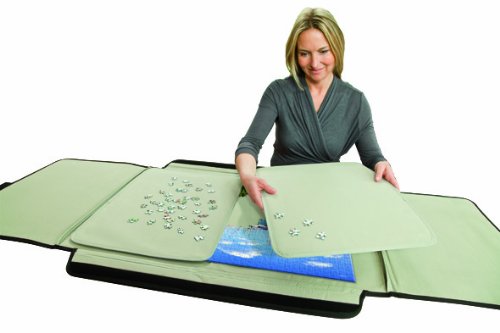 PORTA PUZZLE Portapuzzle, XL Puzzle Board, Portable & Non-Slip Felt Jigsaw Board for up to 1500 Pieces, Lightweight - Image 3