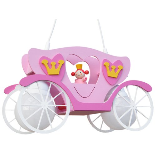 Elobra Ceiling Lamp Carriage with Princess Leia '125663, Pink