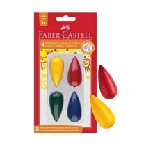 Faber-Castell 120405 Crayons Pear-Shaped for Ages 3 and Above