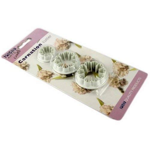 PME CA660 3-Piece Carnation Cutter, White, 1 x 9.1 x 21.5 cm, Small, Medium & Large Size - Image 4
