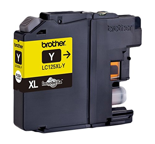 Brother LC125XLY, Super High Yield, yellow, original, ink cartridge, for Brother DCP-J4110, MFC-J4410, J4510, J4610, J4710