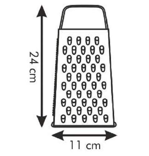 Tescoma Grater 4 Sides Large Handy, Assorted - Image 2