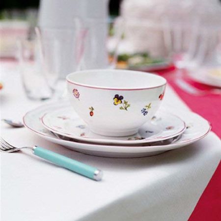 Villeroy & Boch Petite Fleur Serving Plate, 44 cm, Premium Porcelain, White/Colourful - Image 3