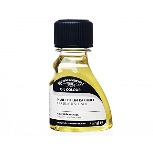 Winsor & Newton Painting Medium 2.5 x 3.9 x 10.6 cm, Clear, oil-based paint, transparent, 9.80x5.6x3 cm, 75 ml (Pack of 1)