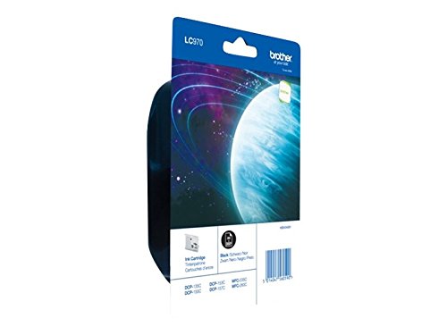 Brother LC970BK - Black - original - ink cartridge - for Brother DCP-135C, DCP-150C, DCP-153C, DCP-157C, MFC-235C, MFC-260C - Image 4