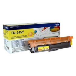 Brother TN-245Y Toner Cartridge, Yellow, Single Pack, High Yield, Includes 1 x Toner Cartridge, Brother Genuine Supplies