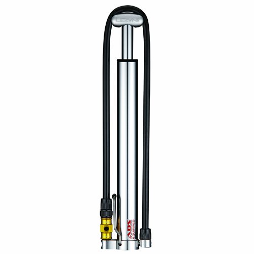 LEZYNE Micro Floor Drive High Pressure & High Volume Bike Pumps, Silver High Volume, silver