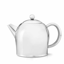 Bredemeijer Teapot Minuet Santhee Metal 1 Liter, Inoxidable, Silver
