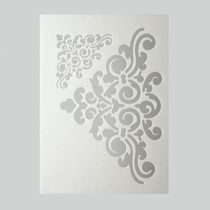 Efco 9320707 Stencil Ornaments / 2 Designs DIN A 5, 21 x 15 x 1 cm