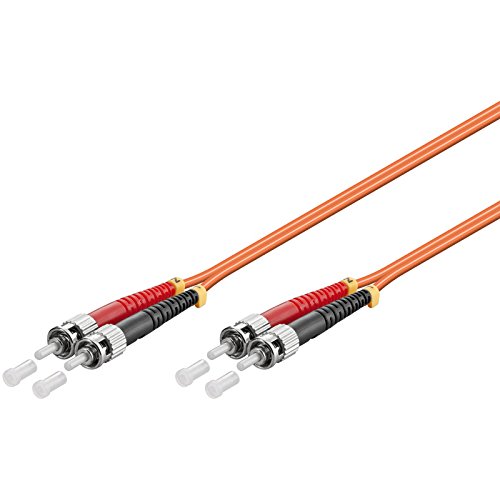 Goobay OM4 Duplex Patch Cable ST/ST 20 m Orange Goobay OM4 Duplex Patch Cable ST/ST 20 m Orange
