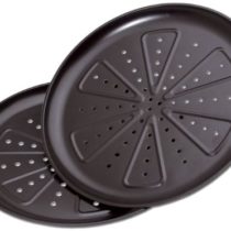 CHG 9776-46 Pizza Baking Sheet 2 Piece Diameter: 28 cm New Professional-Quality 250 Degrees Heat-Resistant