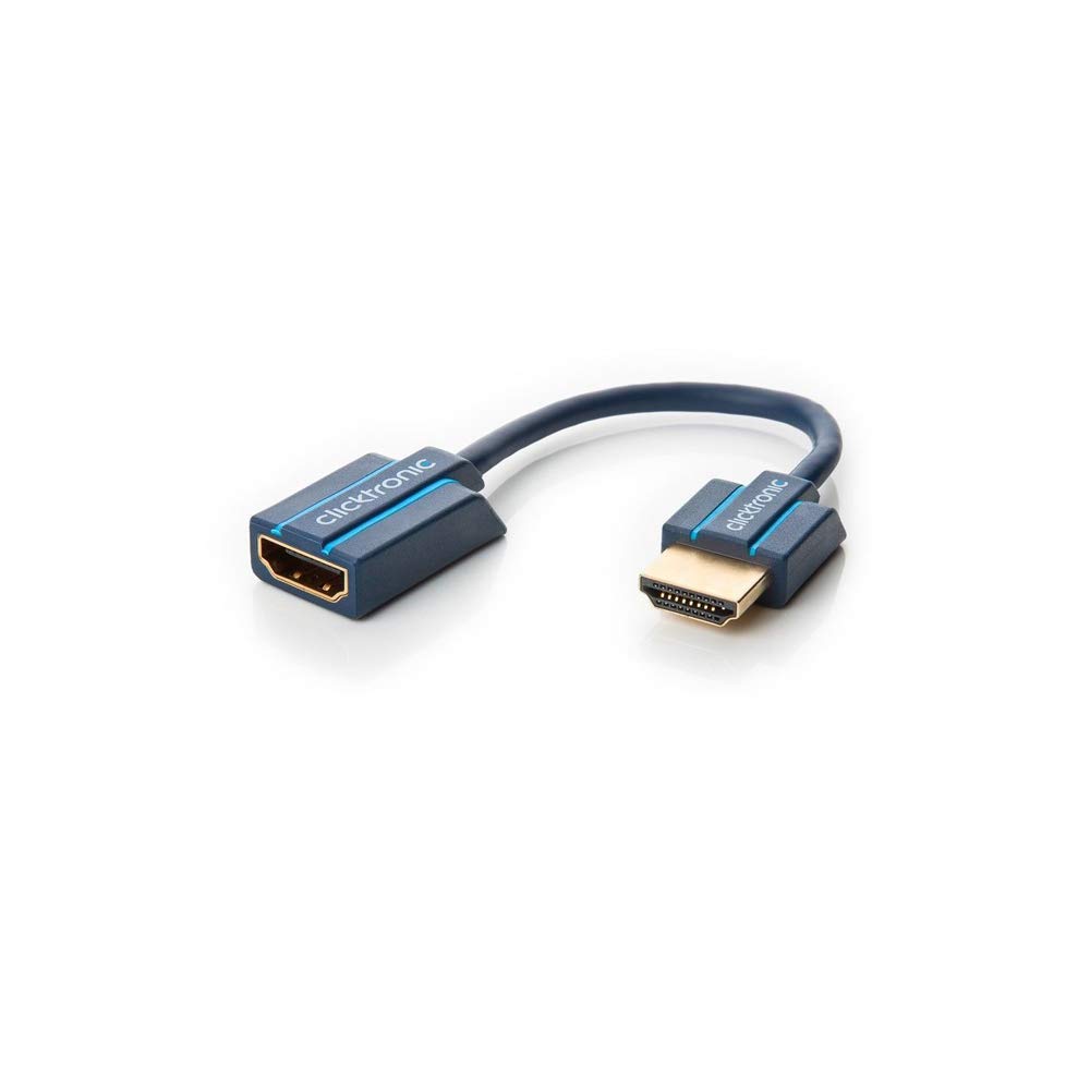 Clicktronic 70700 Casual HDMI Flexadapter, Black