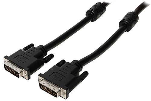 Valueline VLCP32050B20 2.00m DVI-I 24+5 Pin Male to DVI-I 24+5 Pin Male DVI Cable - Black, 2 Meters