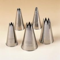 Kaiser Decoration Centre Star Nozzle, Silver, 2 Litre