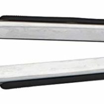 KitchenCraft MasterClass KCPROTONGS23 Deluxe Tongs with Non-Slip and Soft Grip Side Panels, Stainless Steel, Silver, 23 cm