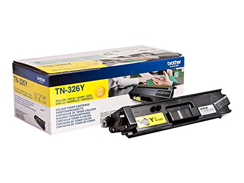 Brother TN-326Y Toner Cartridge, Yellow, Single Pack, High Yield, Includes 1 x Toner Cartridge - Image 2
