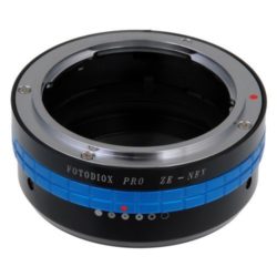 Fotodiox Pro Lens Mount Adapter Compatible with Mamiya ZE 35mm Film Lenses to Sony E-Mount Cameras