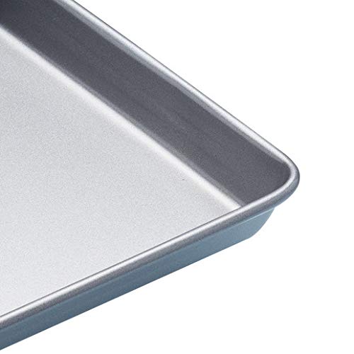 KitchenCraft BAKE PAN Non-Stick Baking Pan, 33 x 24 cm, Silver, Freezer safe, Dishwasher safe, Oven-safe, 0.43 kg - Image 4