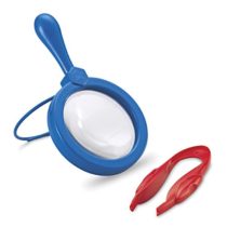 Learning Resources Jumbo Magnifier & Tweezer