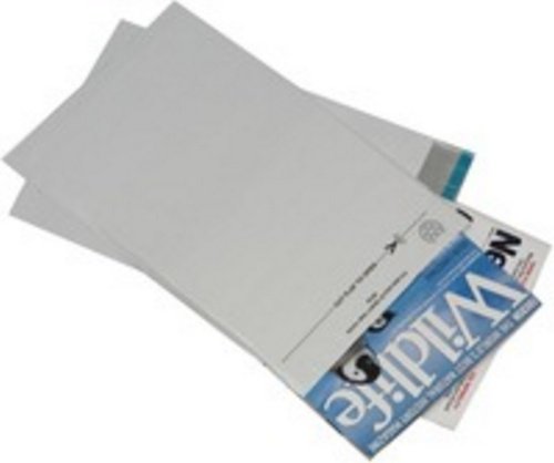 GoSecure Envelope Lightweight Polythene 235x310mm Opaque (Pack of 100) PB11123, Grey, 235 x 310 mm