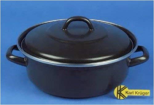 Karl Kruger Nostalgia Series Cologne Roast Pan, 28 cm, Black - Image 2