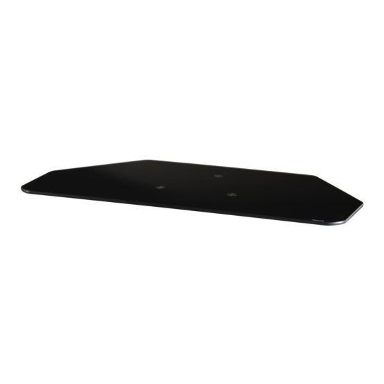 Hama 84027 | Rotary Stand for LCD and Plasma TV | Up To 32 inch | Black - Image 2