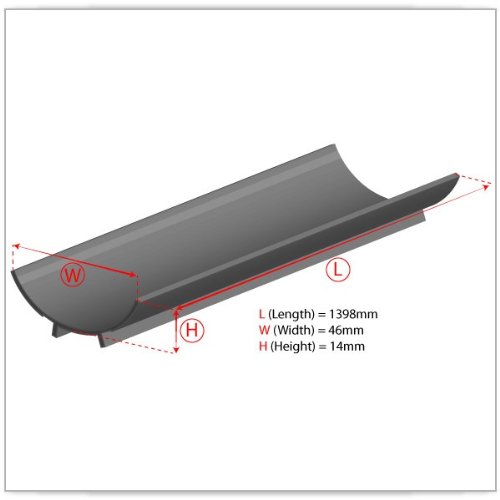 iQuatics T5 Aluminium Reflector-Increased output by up to 100%, 80W Twin Pack - Image 2