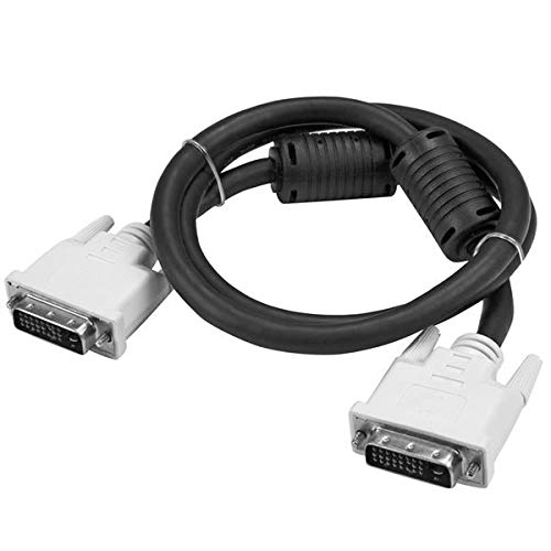 StarTech.com 3m DVI-D Dual Link Cable, Male to Male DVI-D Digital Video Monitor Cable, 25 pin DVI-D Cable M/M Black 3 Meter - Image 4