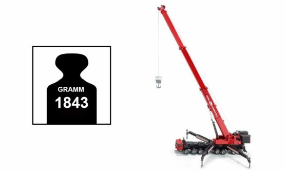 Siku 4311 Super Mega Lifter Crane, Red - Image 2